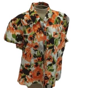 Sherry Taylor Floral Blouse